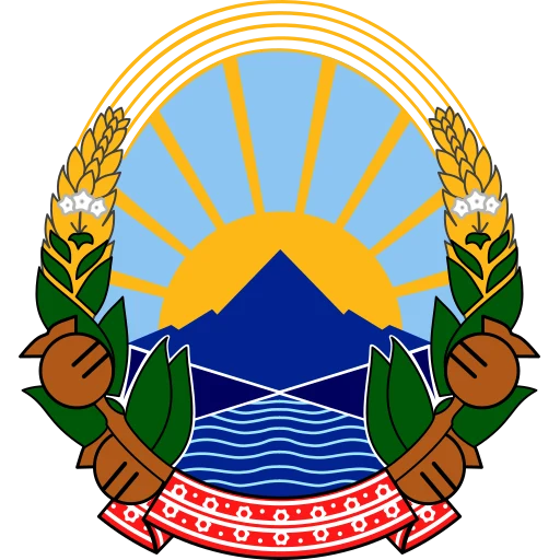 National emblem of North Macedonia